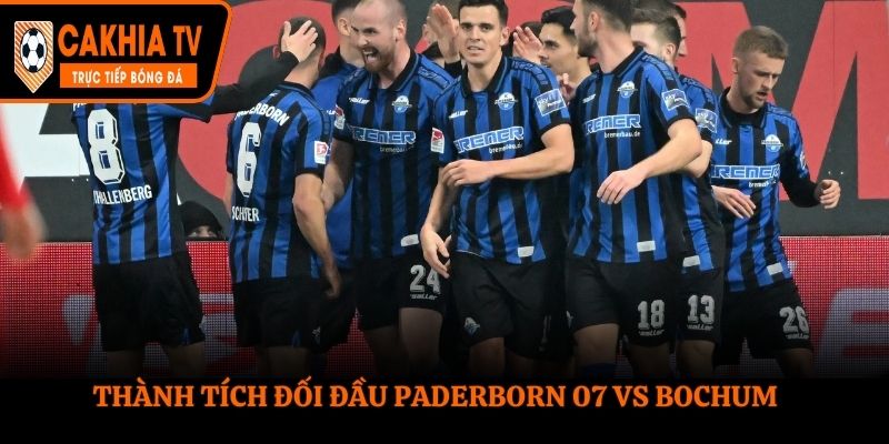Nhìn lại kết quả đụng độ giữa Paderborn 07 vs Bochum